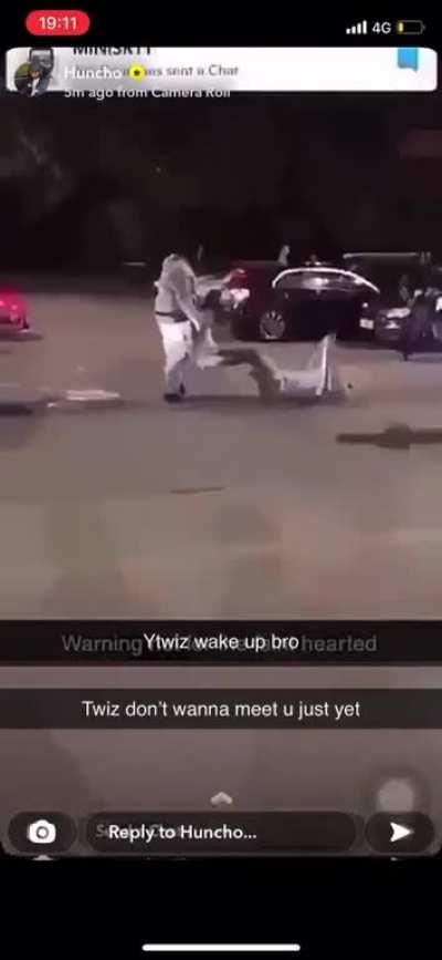 Y.Teewizz (NGang/156) Gets bottled and fucked up