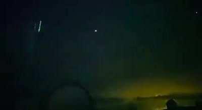 China is shining green lasers down to Earth from space from their satellites, this was near Hawaii