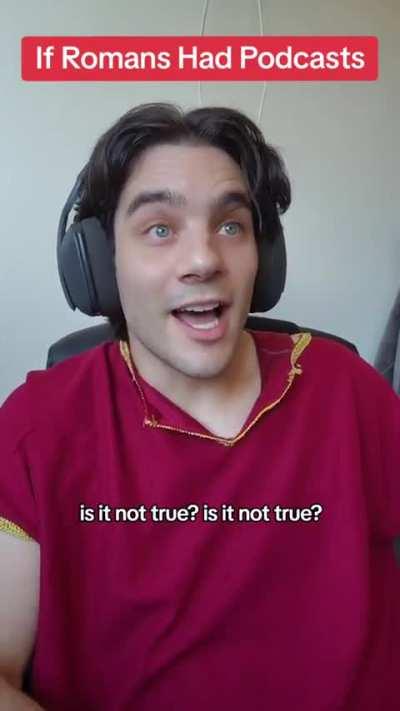 RIP Cicero, you would have loved podcasts