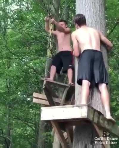 Tarzan says goodbye!