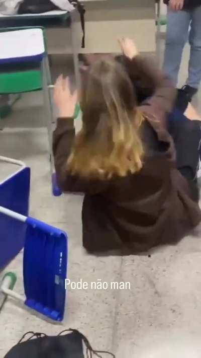 Girl stabs another with scissors in college fight (both are 18)