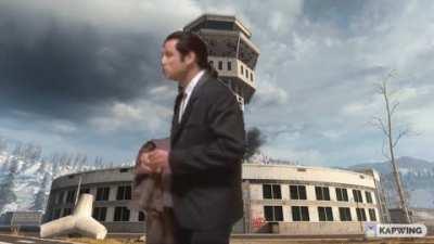 Enemy dropping in the AO