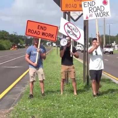 End road work From @CreationsRoss on TikTok