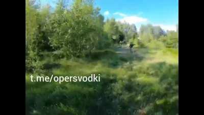 RU POV: Russian troops taking POWs in the lyman direction