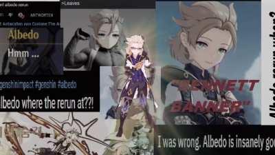 A lot of people suddenly want a rerun but Albedo still remembers the time when everyone called it the 