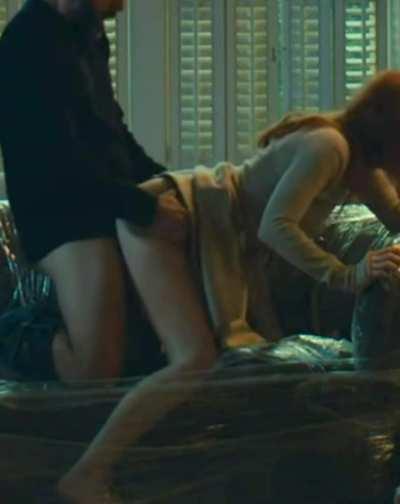 Jessica Chastain fucking in her new show