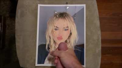 Sabrina Carpenter Cum Tribute 4