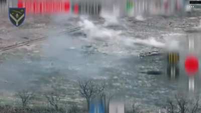 Large Russian infantry attack on buggies, ATVs, motorcycles and UAZ is hit by Ukrainian mines, drones and artillery. Near Siversk, March 2025