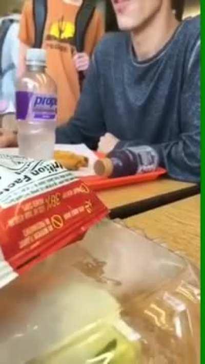 Cool kid tries to start a fight and fails