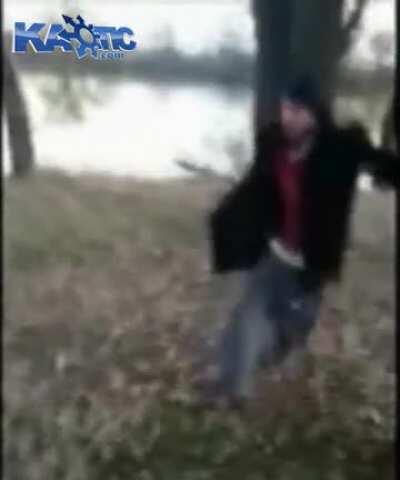 Dude learns a little lesson about the drug game.