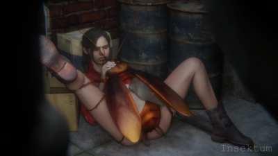 Claire Redfield Fucked in the Corner by a Giant Cockroach (Insektum) [Resident Evil]