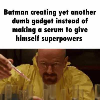 10 Gazillion IQ, 80 Quintillion dollars and chooses to make an electric boomerang