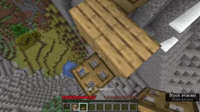 Figured out a way to build downward without water