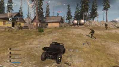 Just ghostriding the whip.