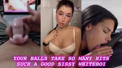 You're such a good whiteboi – keep going! Doesn't it feel so good & right?