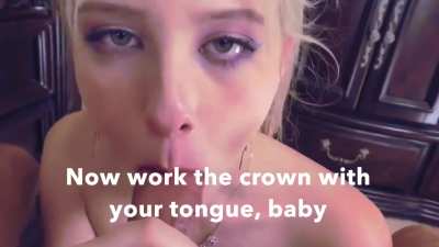 She just wants to make her father proud 😌