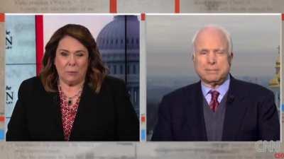 December 2013 John McCain, live from Kiev tells CNN the US delegation in Ukraine is seeking to 