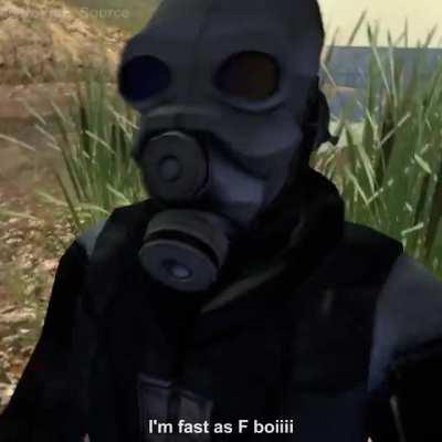 I'm fast as F boi