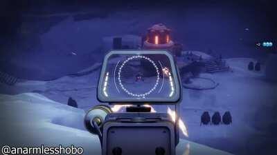 Found this secret at Cadmus Ridge.