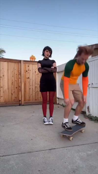 'day 18 of costumes: mavis and johnny' ~ IG OCTOBER 2025