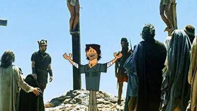 I re-animated a small scene from ‘Total Drama Jerusalem’, created by Chikichu. It’s a bit off, but other than that I think it’s fine.