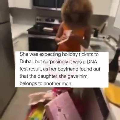 When you lie to your partner about your child