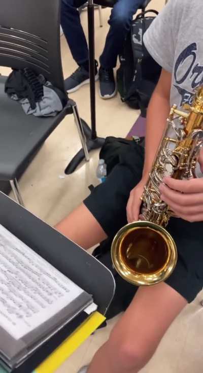[loud] band room asmr