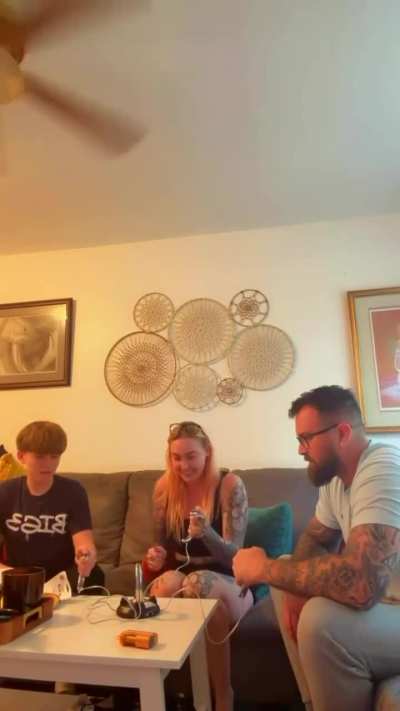 First time playing this lighting reaction game