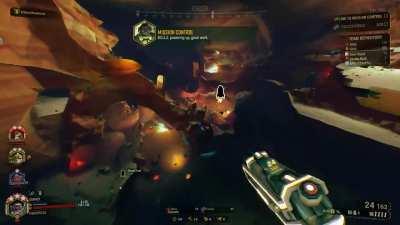 Friendly bug helping me get back to my team