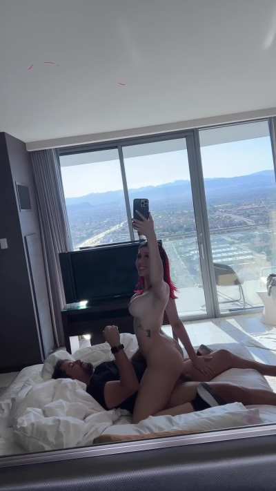 I’d never let a nice hotel room go to waste