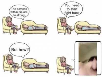 That's the therapist I need!