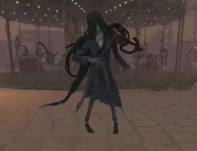 Antonio is funny when he's spinning while holding the note.