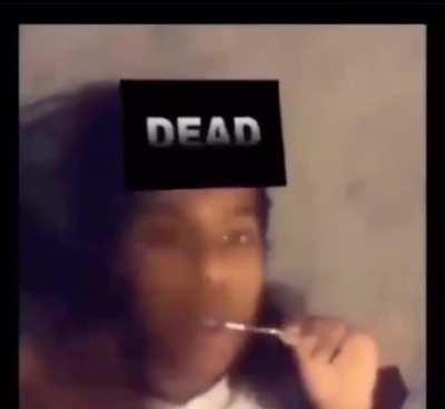 Watch this girl die (does this count)