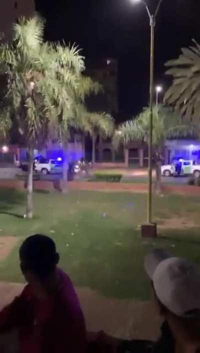 Pibes correntinos presenciaron una persecuci&oacute;n policial: "Dale ch&oacute;calo"