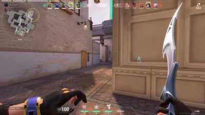 Trading gun skins with the enemy?