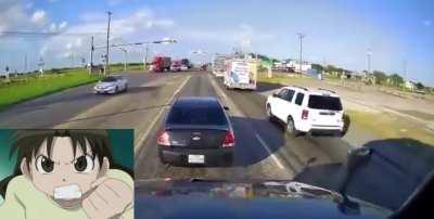 yukari road rage (she mad)