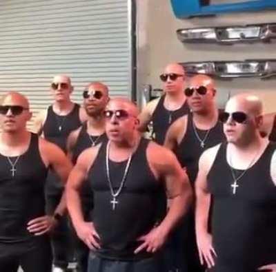 We are Vin, we are Diesel, we are legion (praise almighty spez)