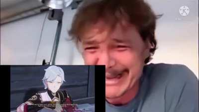 How did men not cry at baals story do they even have feeling Real men: