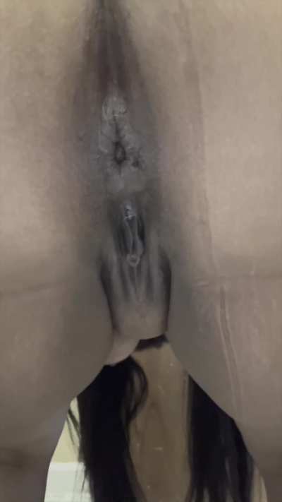 After I bounce my huge tits I take big shits for you to cum to.
