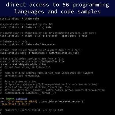 just have discovered cheat.sh