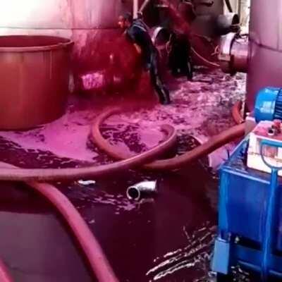 what a waste of good wine