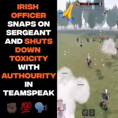 OFFICER USES AUTHORITY TO SHUT DOWN TOXICITY