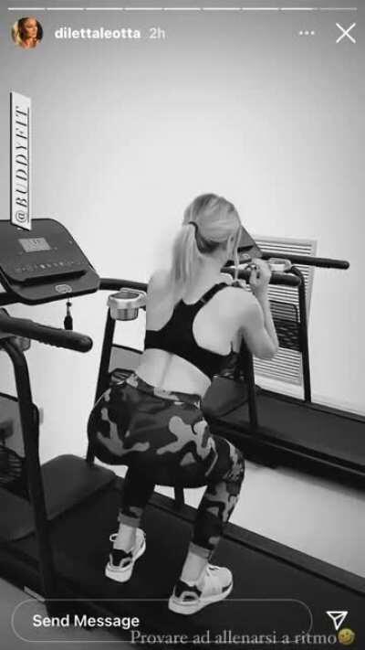 Diletta Leotta Bouncing Around