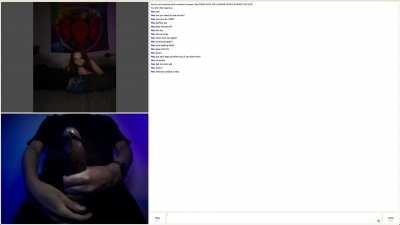 She sucked dick and got fucked on Omegle