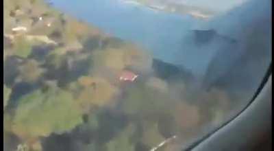 Passenger video as plane crashes after engine failure