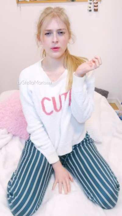 I Think I'm ellergic to clothes 😰 ( The full video and more .. in Comment )