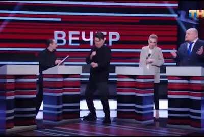 На ТНТ произошёл троллинг пропагандистов.