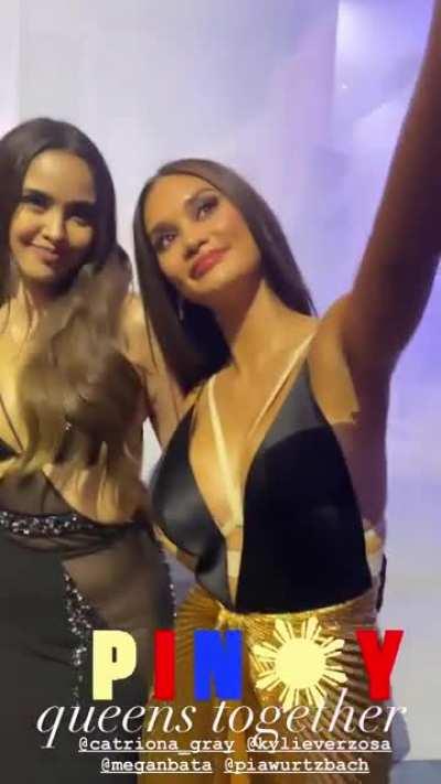 Catriona Gray, Kylie Verzosa, Megan Young &amp;amp; Pia Wurtzbach