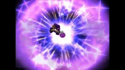 Waluigi Celebration in Super Mario Strikers