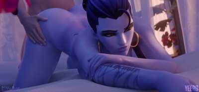 Widowmaker fucked doggystyle (Yeero, Volkor)